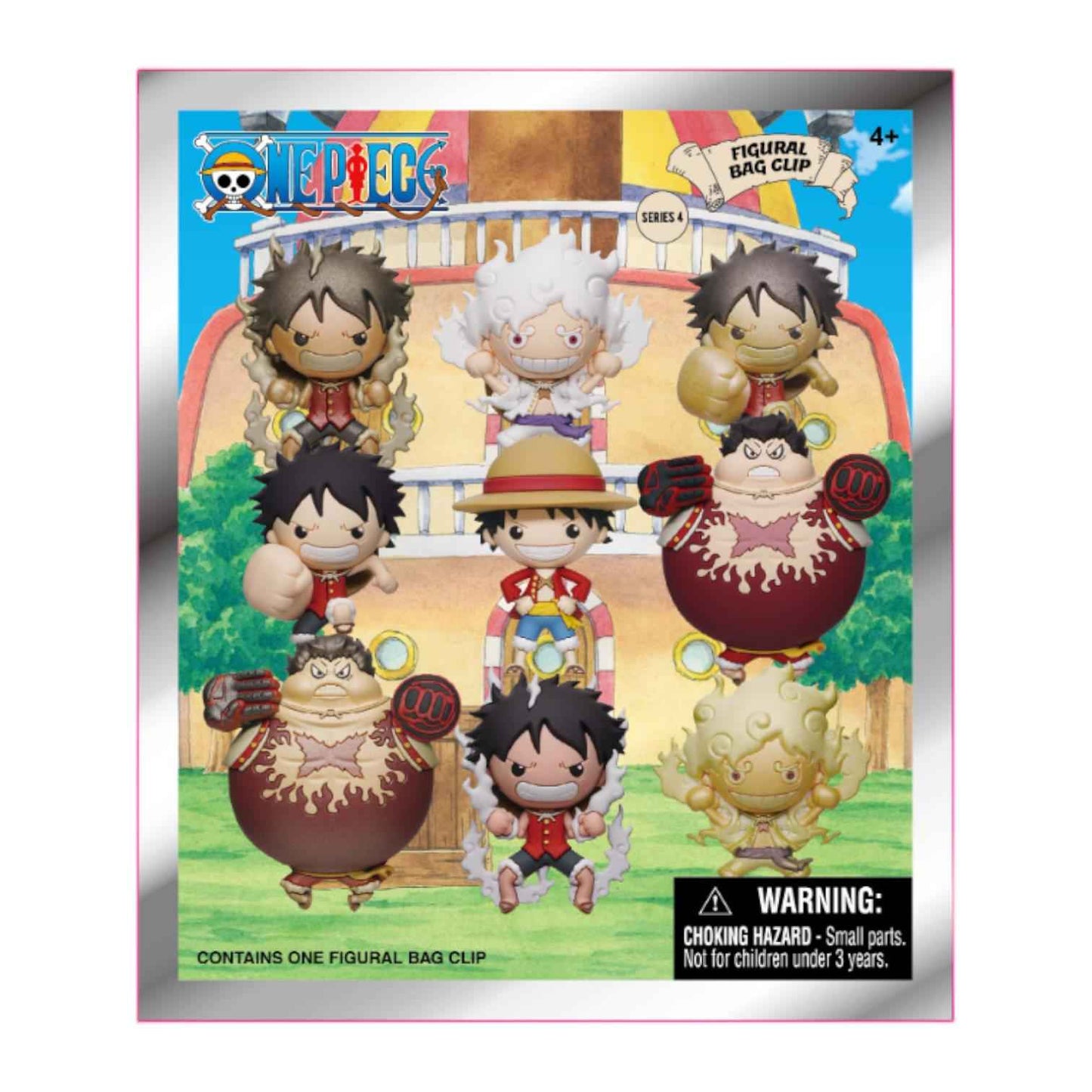 One Piece - 3D PVC Bag Clip Series 4 (Blind Bag)