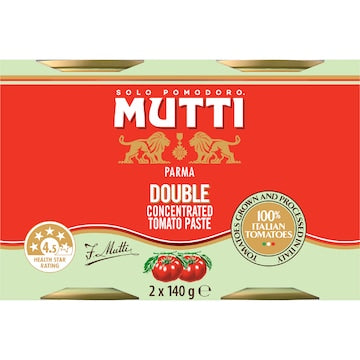 Mutti Tomato Paste Double Concentrate 140g x 2 pack