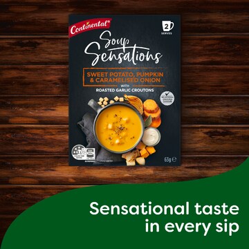 Continental Soup Sensations Sweet Potato Pumpkin & Caramelised Onion 63g