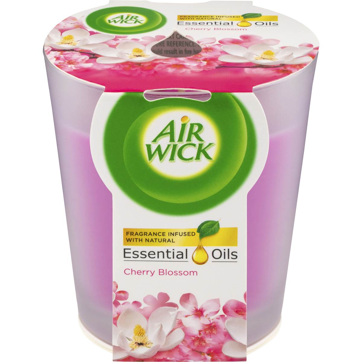 Air Wick Essential Oils Candle Cherry Blossom each