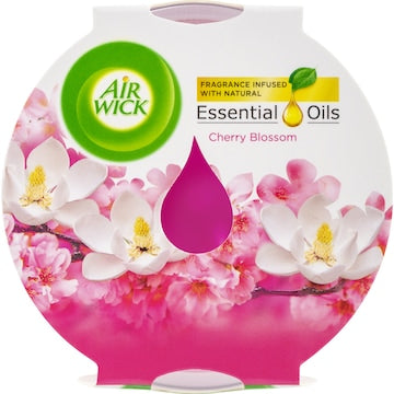 Air Wick Essential Oils Candle Cherry Blossom each