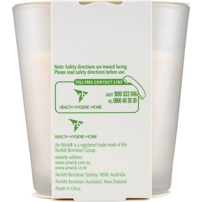 Air Wick Essential Oils Candle Vanilla & Soft Cashmere each
