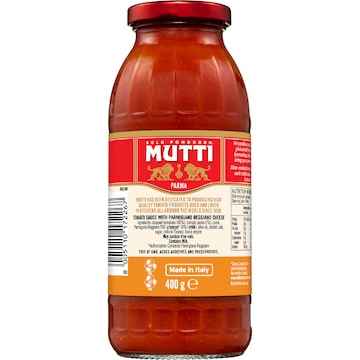 Mutti Sugo Semplice Pasta Sauce Parmesan 400g