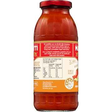 Mutti Sugo Semplice Pasta Sauce Parmesan 400g