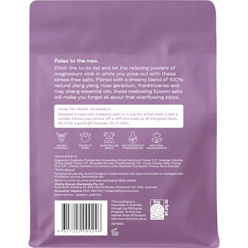 Epzen Relax Magnesium Bath Crystals 900g