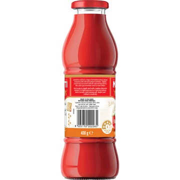 Mutti Baby Roma Passata Tomato Puree Gastronomia 400g