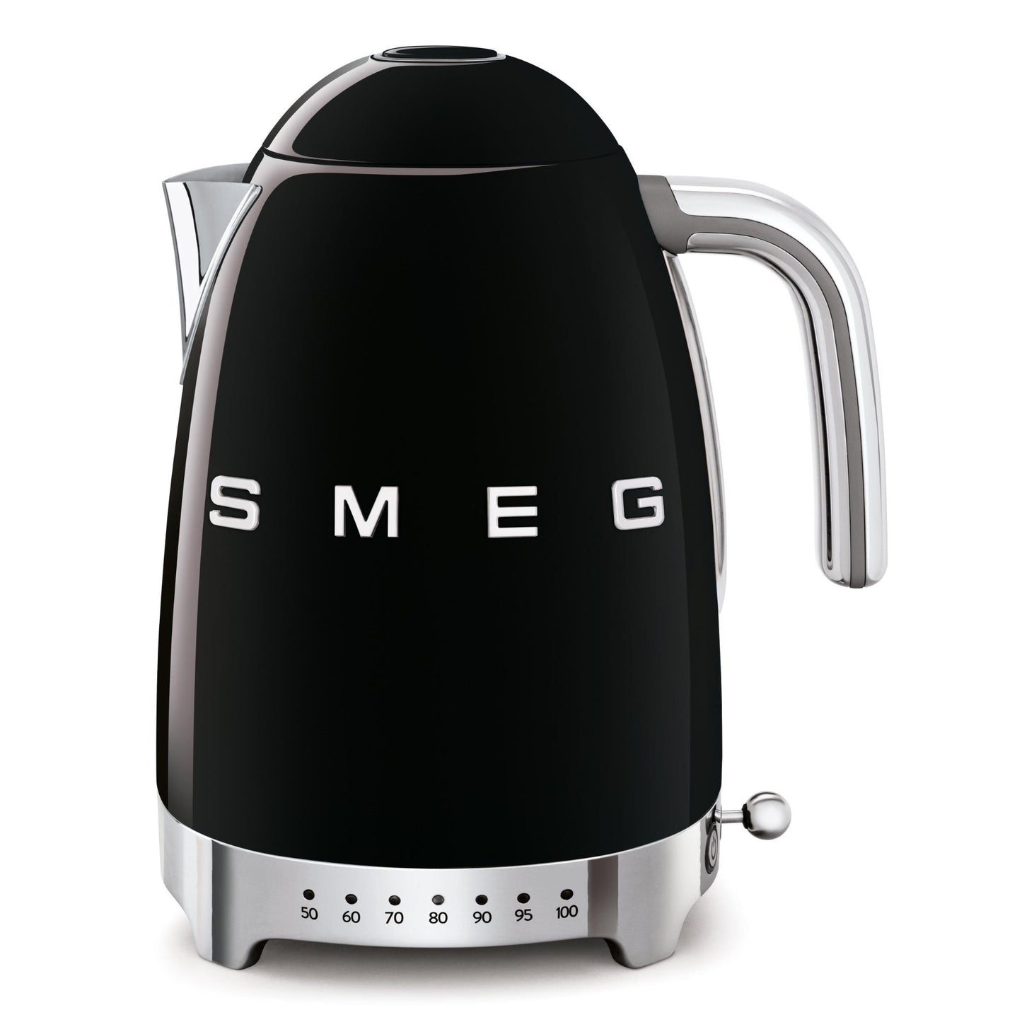 Smeg KLF04 50's Style 1.7L Variable Temperature Kettle (Black)