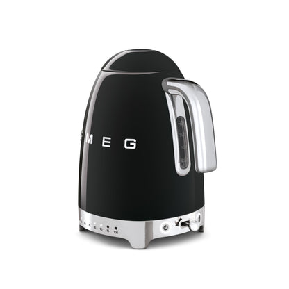 Smeg KLF04 50's Style 1.7L Variable Temperature Kettle (Black)