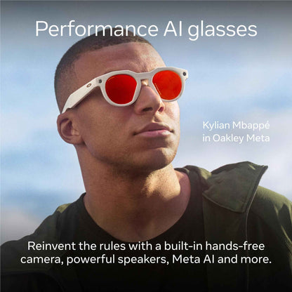 Oakley | Meta HSTN AI Glasses (Black/Clear to Amethyst Transitions)