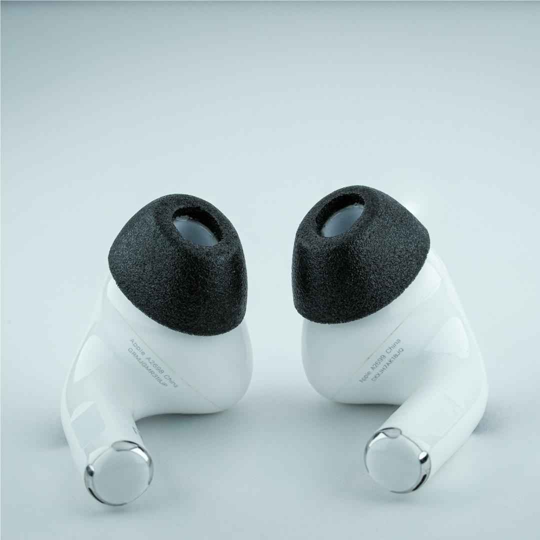 Comply TRUEGXP MAX Ear Tips for Apple AirPods Pro 1/2 (Black) [Assorted]