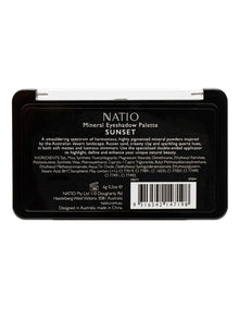Natio Mineral Eyeshadow Palette Sunset