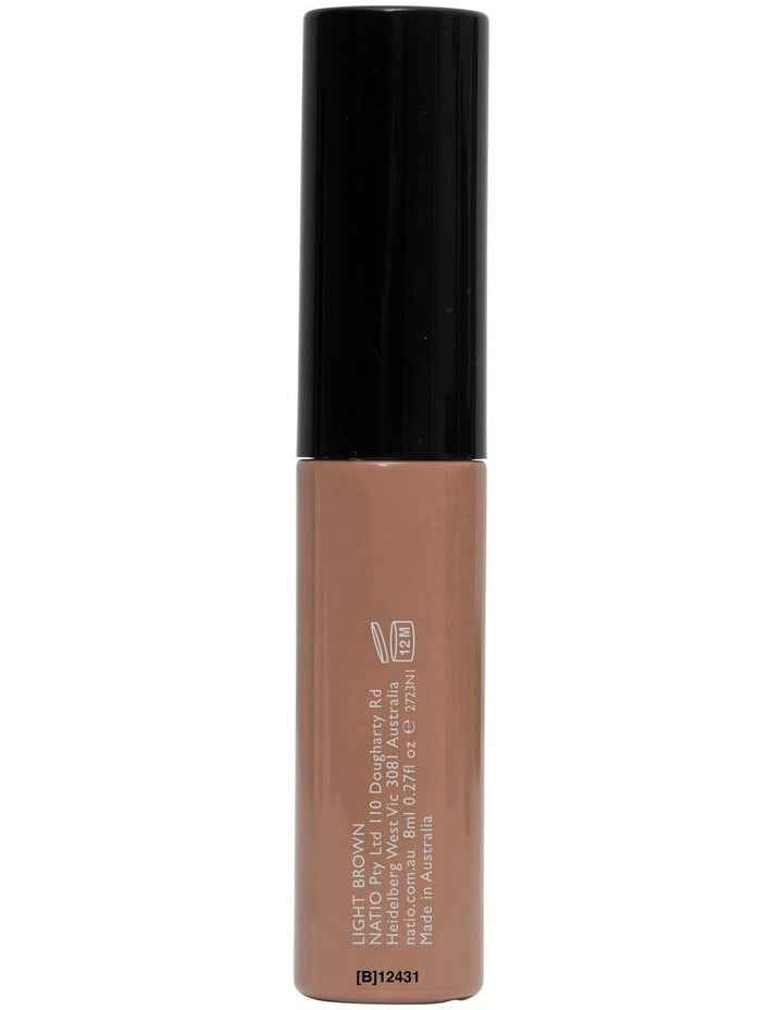 Natio Tinted Eyebrow Gel 8ml Light Brown