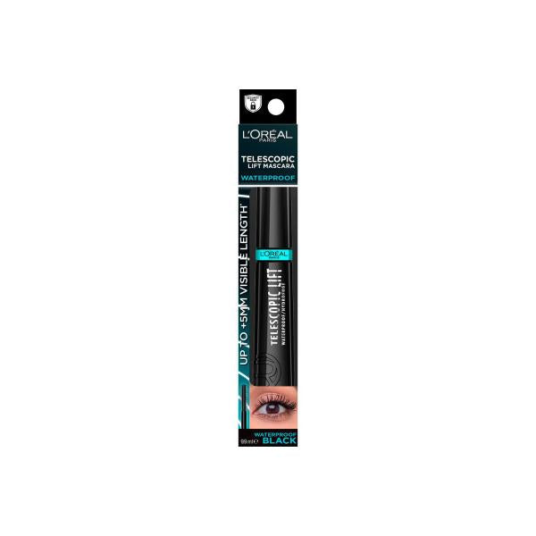 L'OREAL PARIS TELESCOPIC LIFT MASCARA WATERPROOF BLACK 9.9ML