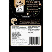 Dine Creamy Treats Collection Cat Food Chicken & Whitefish 12g x 4 pack