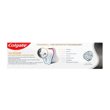 Colgate Total Active Prevention Deep Clean With Charcoal Toothpaste 115g