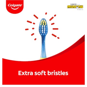Colgate Toothbrush Minions Kids 6+ Years 2 pack