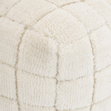 Lofty Check Ottoman