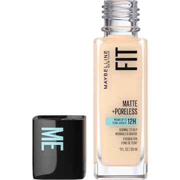 Maybelline Fit Me Matte & Poreless Foundation - Light Beige 118 30mL