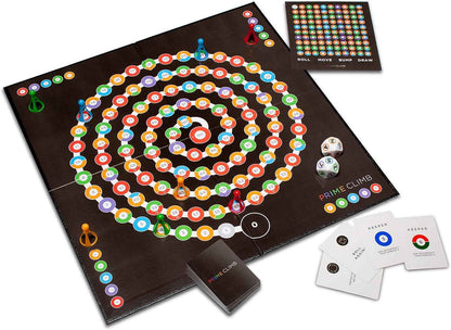 Prime Number Game Climb Board Game Cognitive Early Math Games for Kids Clearance 10yrs+