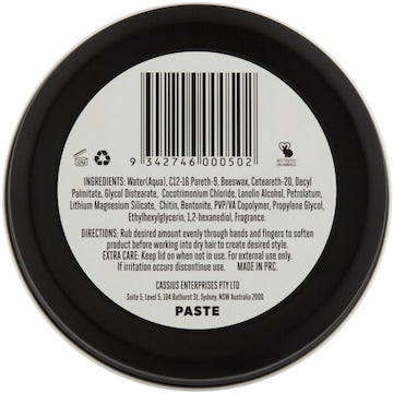 Jack The Barber Paste Mens Hair Styler Firm Hold Matte Finish 95g
