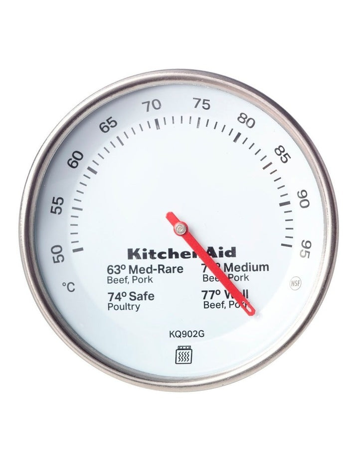Leave In Meat Thermometer in Black