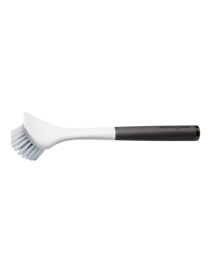 Pot and Pan Brush in White/Black