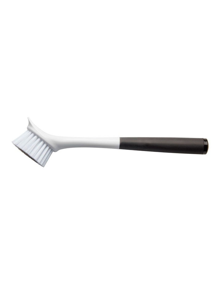Pot and Pan Brush in White/Black