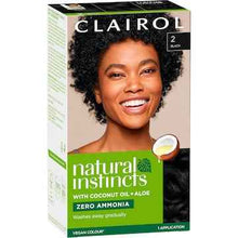Clairol Natural Instincts 2 Midnight Black Semi Permanent each