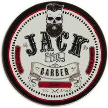 Jack The Barber Clay Mens Hair Styler Brutal Hold Matte Finish 95g