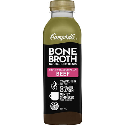 Campbell's Bone Broth Beef Beef 500ml