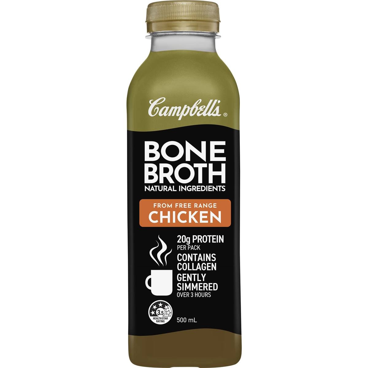 Campbell's Bone Broth Free Range Chicken 500ml