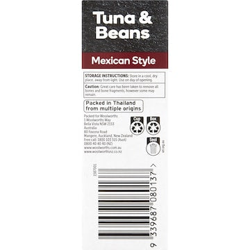 Woolworths Mexican Style Tuna Salad 185g