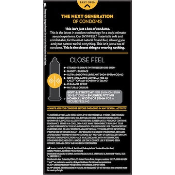 SKYN Condoms Close Feel 10 pack