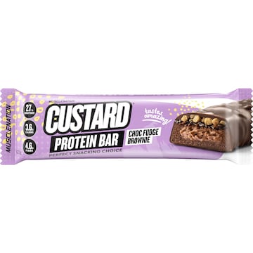 Muscle Nation Custard Protein Bar Chocolate Fudge Brownie 60g