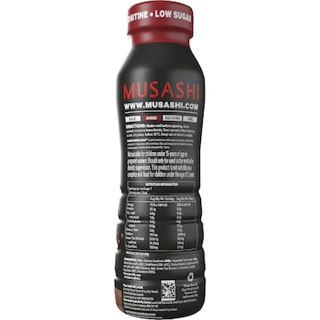 Musashi Shred & Burn Protein Shake Chocolate Milkshake 375mL