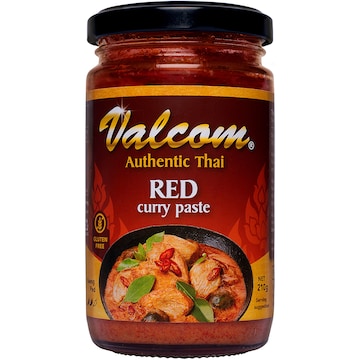 Valcom Paste Thai Red Curry 210g