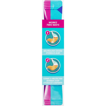 Gaviscon Dual Action Heartburn Relief Liquid Sachet 12 Pack