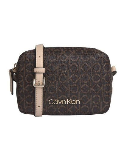 Brown Camera Crossbody Bag