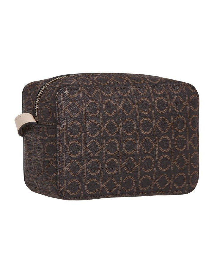 Brown Camera Crossbody Bag