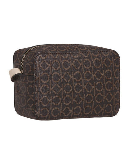 Brown Camera Crossbody Bag