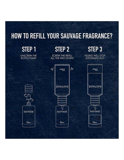 Sauvage Eau de Toilette Refill 300ml