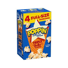 Triple Butter Microwave Popcorn