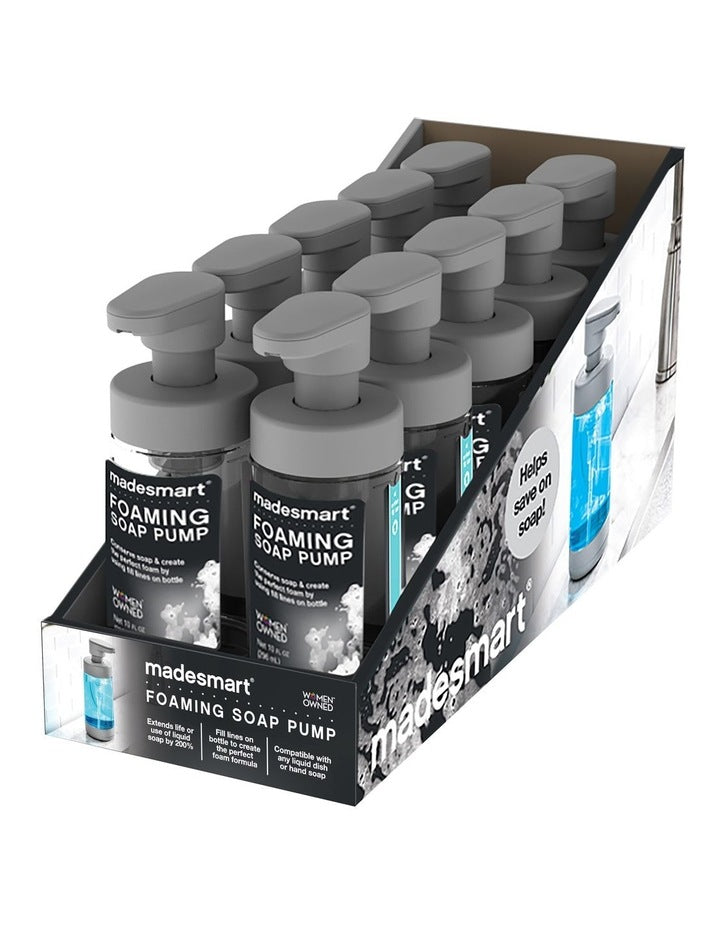 Foaming Soap Pump in Grey