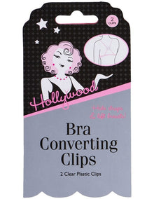 Bra Converting Clips in Clear