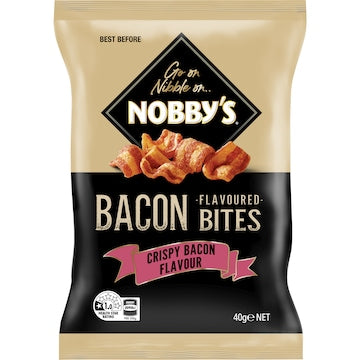 Nobby's Crispy Bacon Bite Snacks 40g