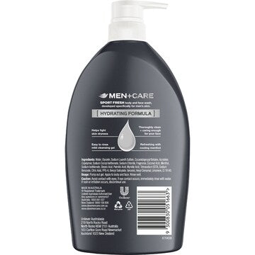 Dove Men+Care Face & Body Wash Sport Fresh 1L