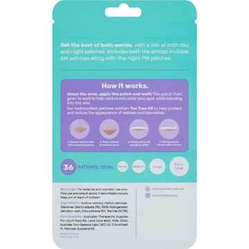 Skin Control Pimple Patch Am & Pm Mixed 36 pack