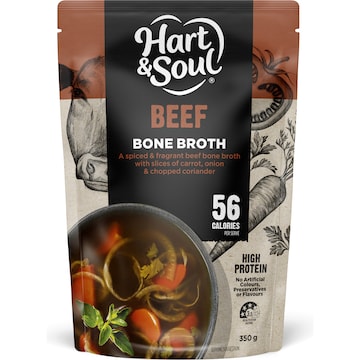 Hart & Soul Beef Bone Broth Soup 350g