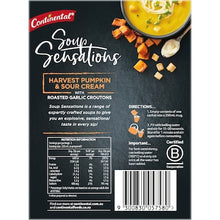 Continental Soup Sensations Harvest Pumpkin & Sour Cream 70g