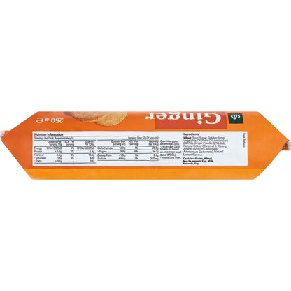 Woolworths Gingernut Biscuits 250g